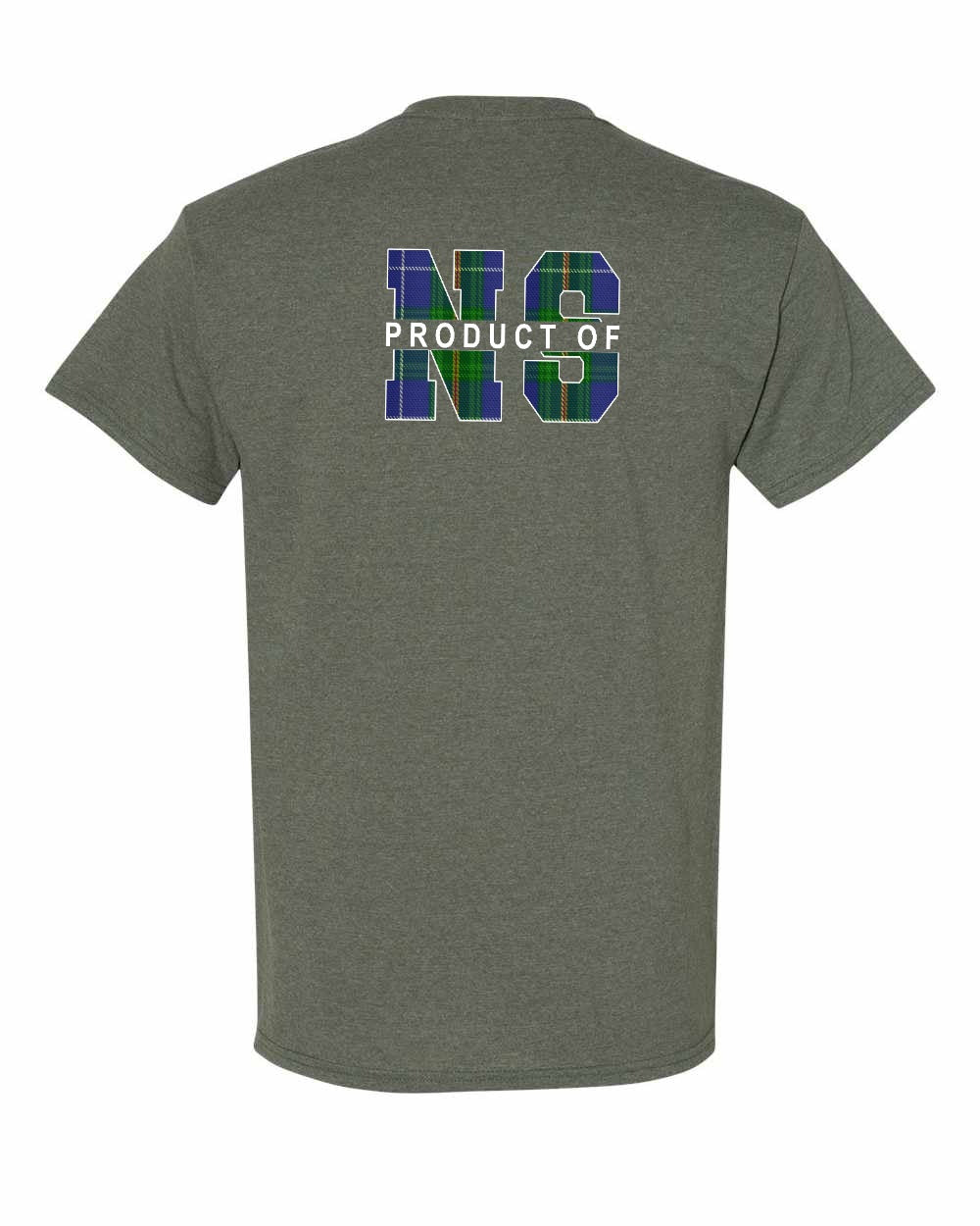 Product of NS Left Chest and Back Men's tee