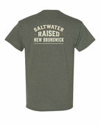 NB Saltwater Raised Sign Left Chest and Back Men's Tee