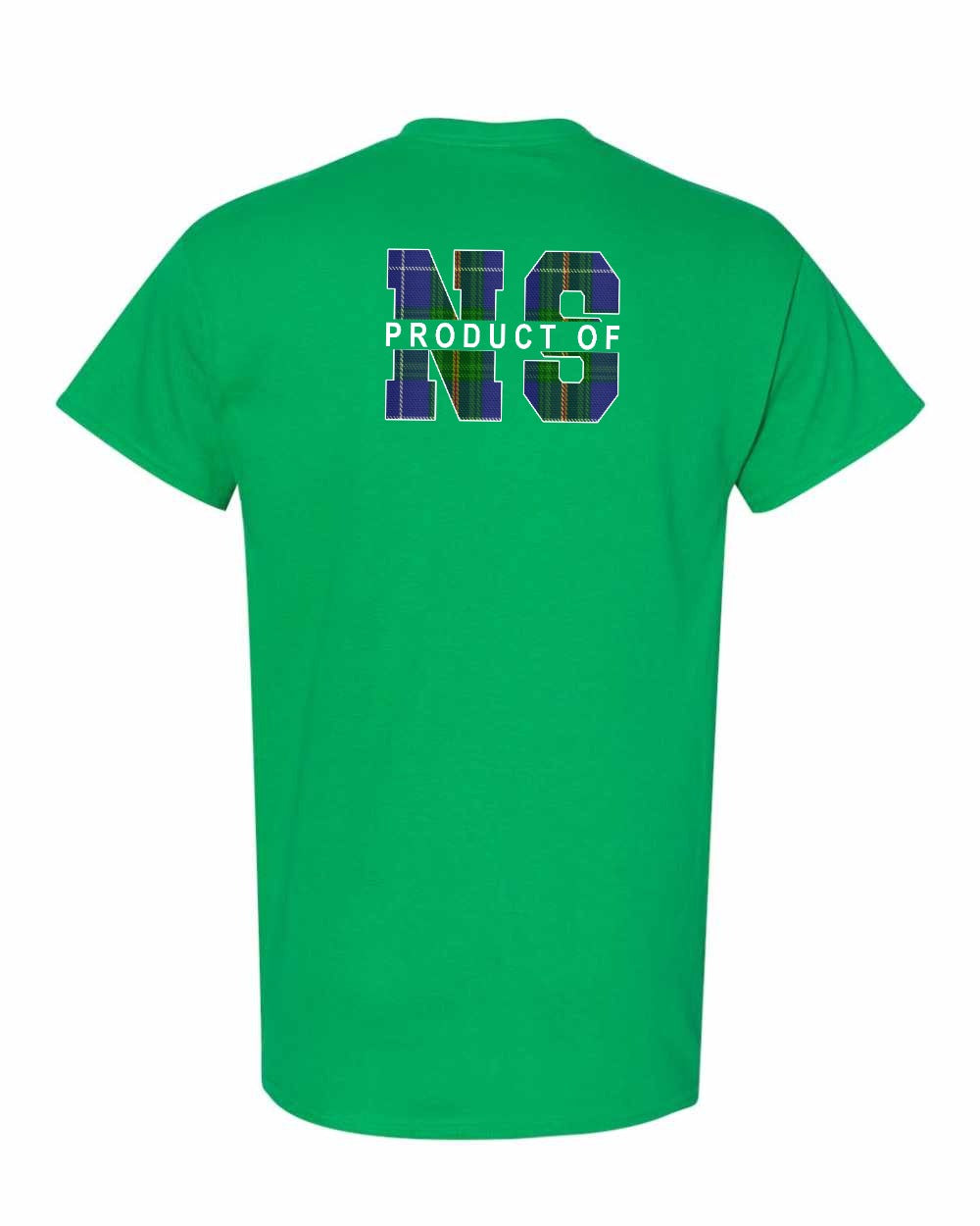 Product of NS Left Chest and Back Men's tee