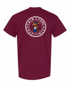 Calm Cool Maritimer Moose Left Chest & Back Men's Tee