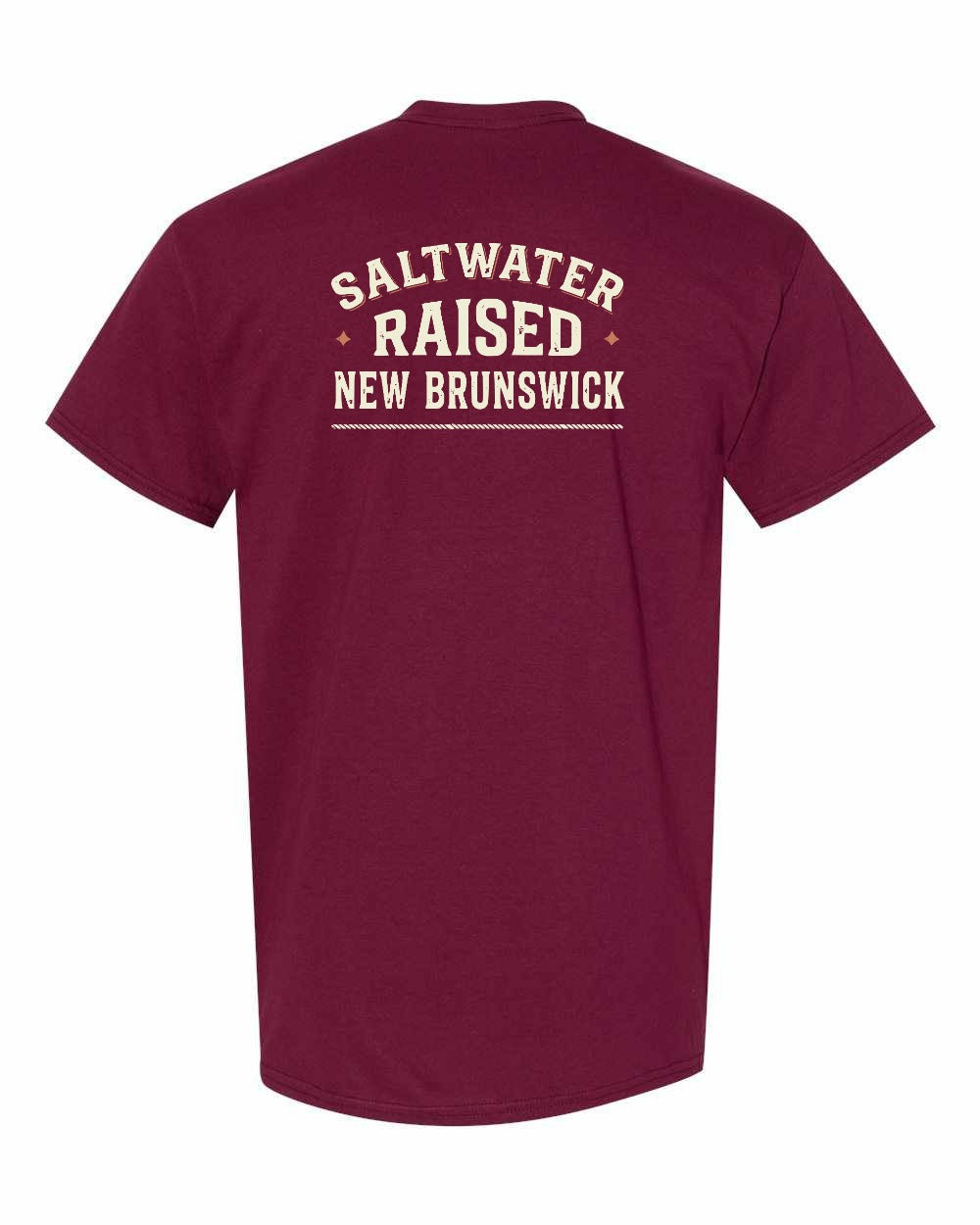 NB Saltwater Raised Sign Left Chest and Back Men's Tee