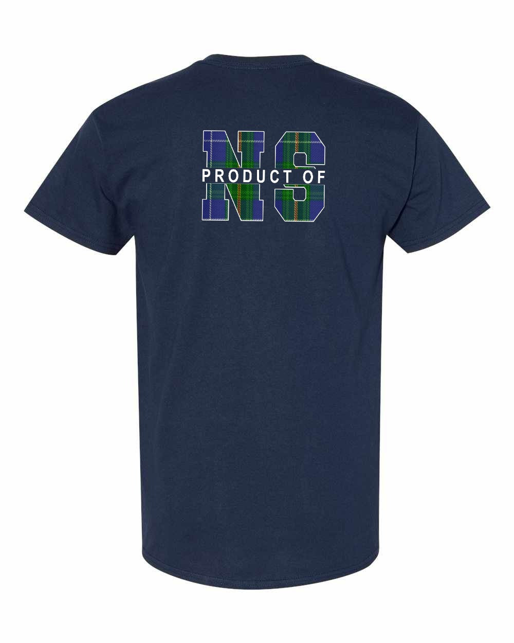 Product of NS Left Chest and Back Men's tee