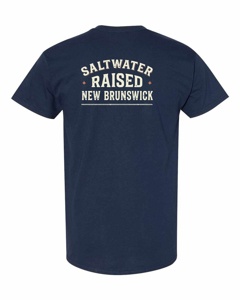 NB Saltwater Raised Sign Left Chest and Back Men's Tee