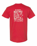 Bejeezus Left Chest and Back Men's Tee