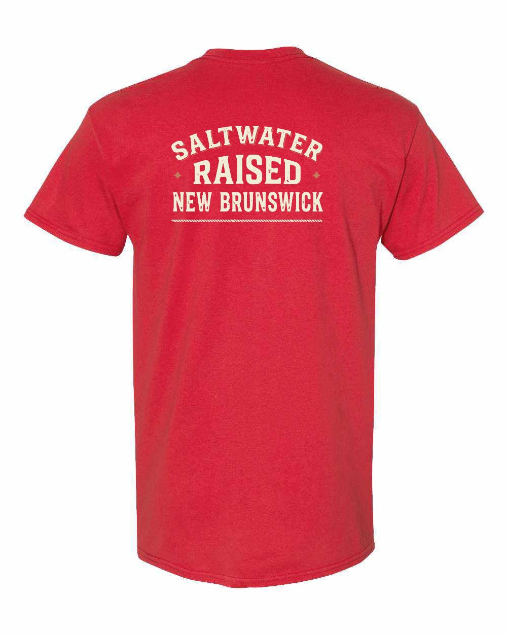 NB Saltwater Raised Sign Left Chest and Back Men's Tee