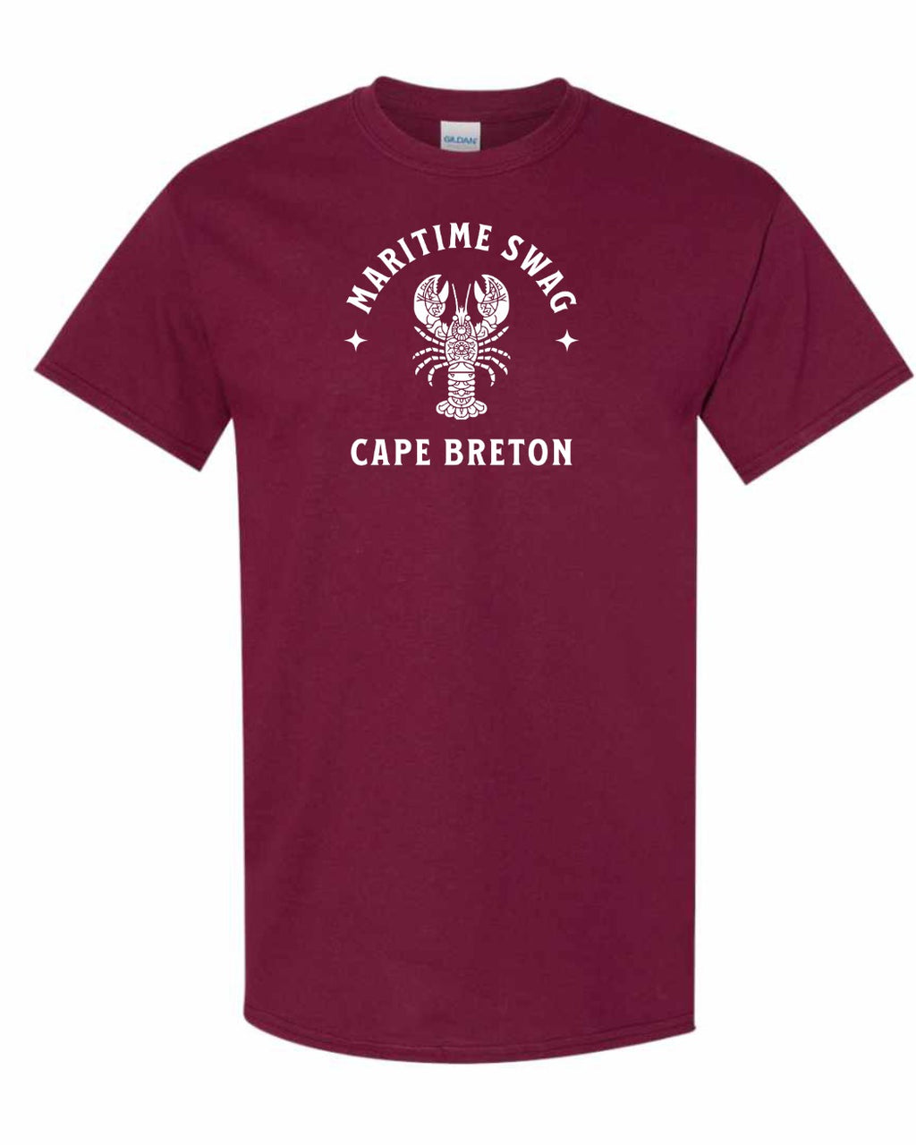 Maritime Swag CB Mandala White Lobster Men's Tee