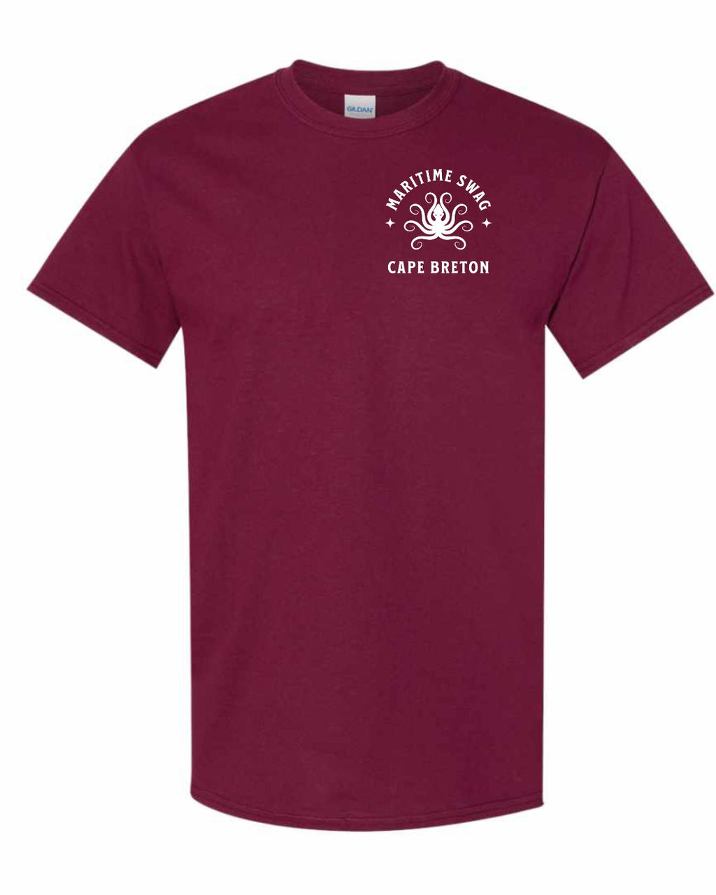 Maritime Swag CB Octopus Left Chest Men's Tee