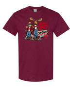 New Mean and Nasty Canadians Men's Tee in Maroon
