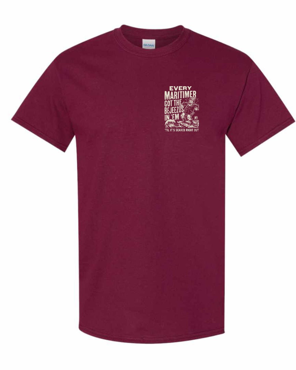 Bejeezus Left Chest Men's Tee