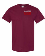 Living in Customized Made in PEI Left Chest Men's Tee