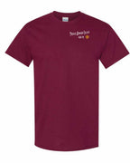 PEI Guy Yellow Compass Left Chest Men's Tee