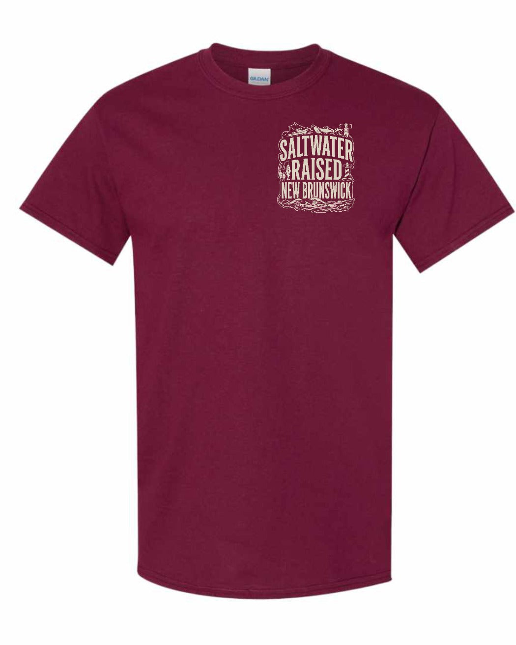 NB Saltwater Raised Folk Left Chest Men's Tee