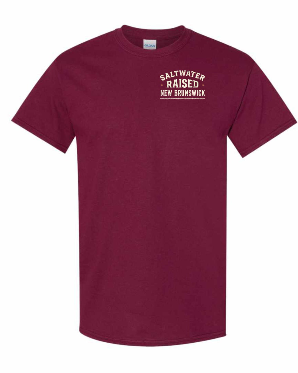 NB Saltwater Raised Sign Left Chest Men's Tee