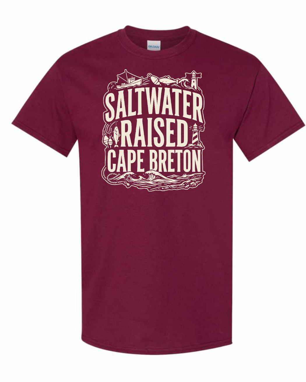 CB Saltwater Raised Folk Men's Tee