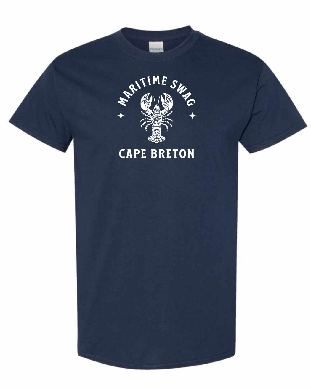 Maritime Swag CB Mandala White Lobster Men's Tee