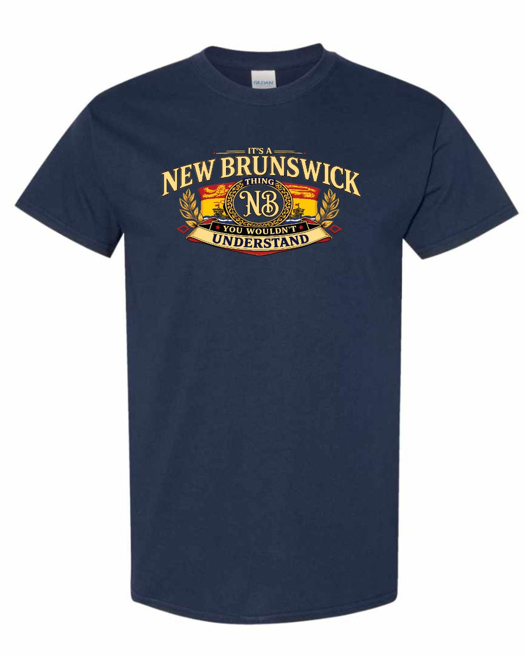 Nb Understand Full Front Men's Tee in Navy