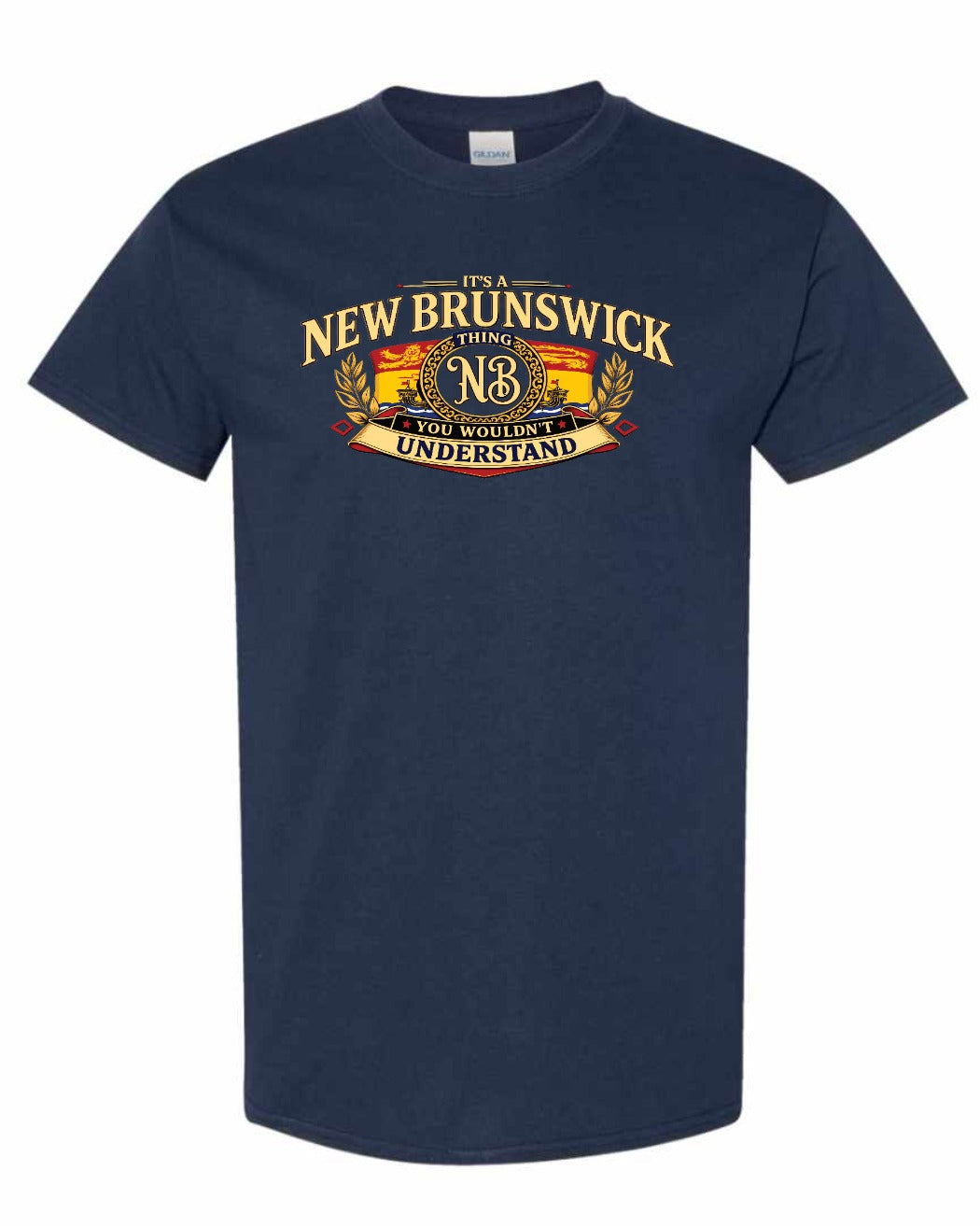 Nb Understand Full Front Men's Tee in Navy