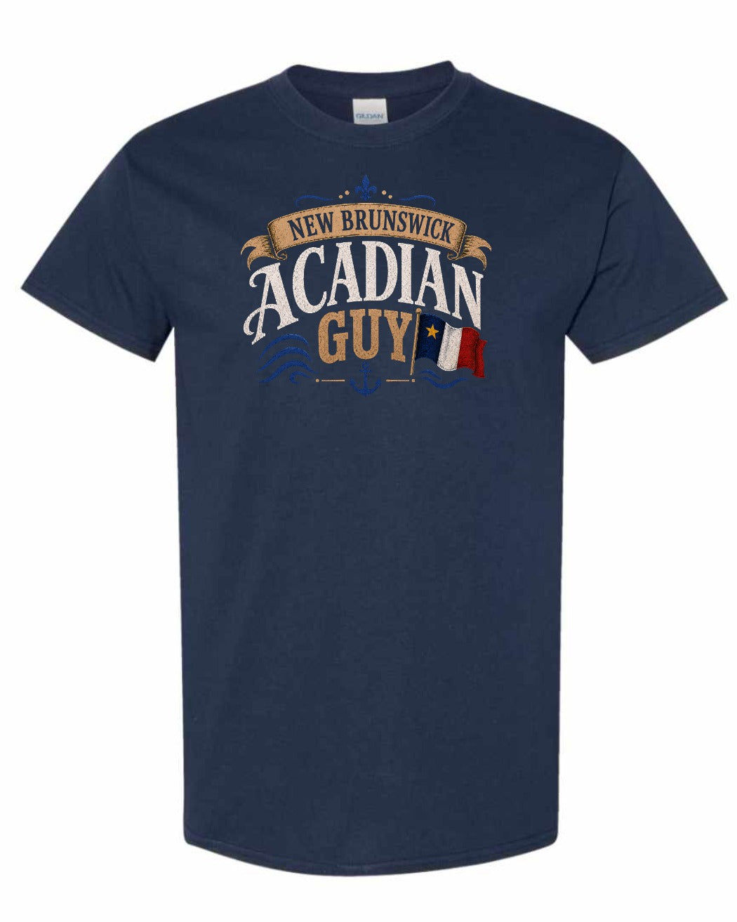 New Brunswick Guy Men's Tee in Navy