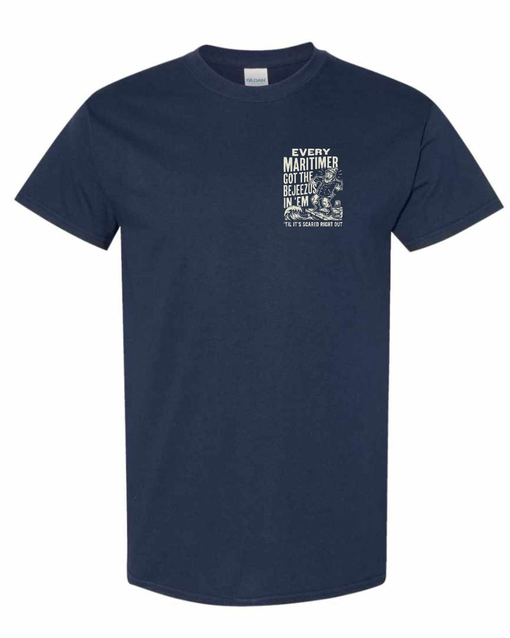 Bejeezus Left Chest Men's Tee