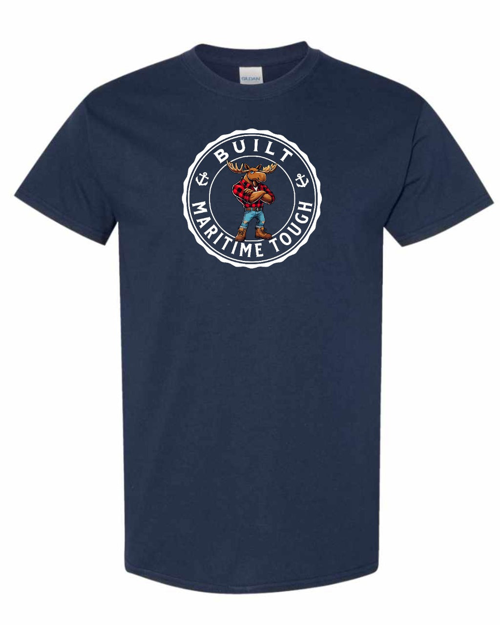 Built Maritime Tough Moose Men's Tee
