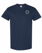 Calm Cool Maritimer Moose Left Chest Men's Tee