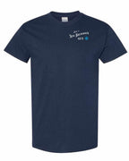 Just A NB Guy Blue Compass Left Chest Men's Tee