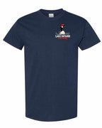 Lake Patrol Left Chest and Back Men's Tee in Navy