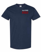 Living in Customized Made in PEI Left Chest Men's Tee