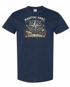 Ms Compass Men's Tee in Navy