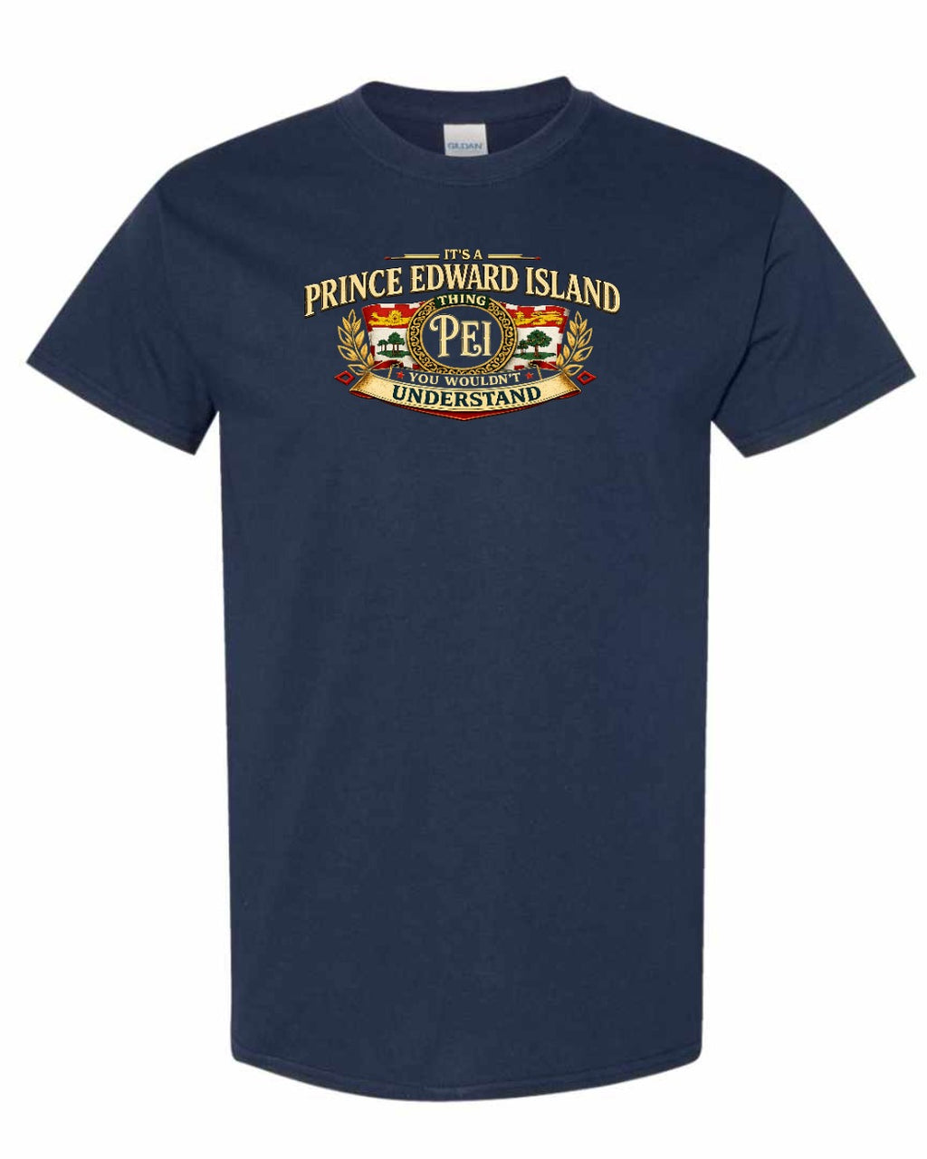 Pei Understand Men's Tee in Navy