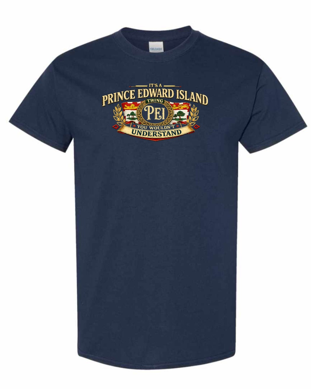 Pei Understand Men's Tee in Navy