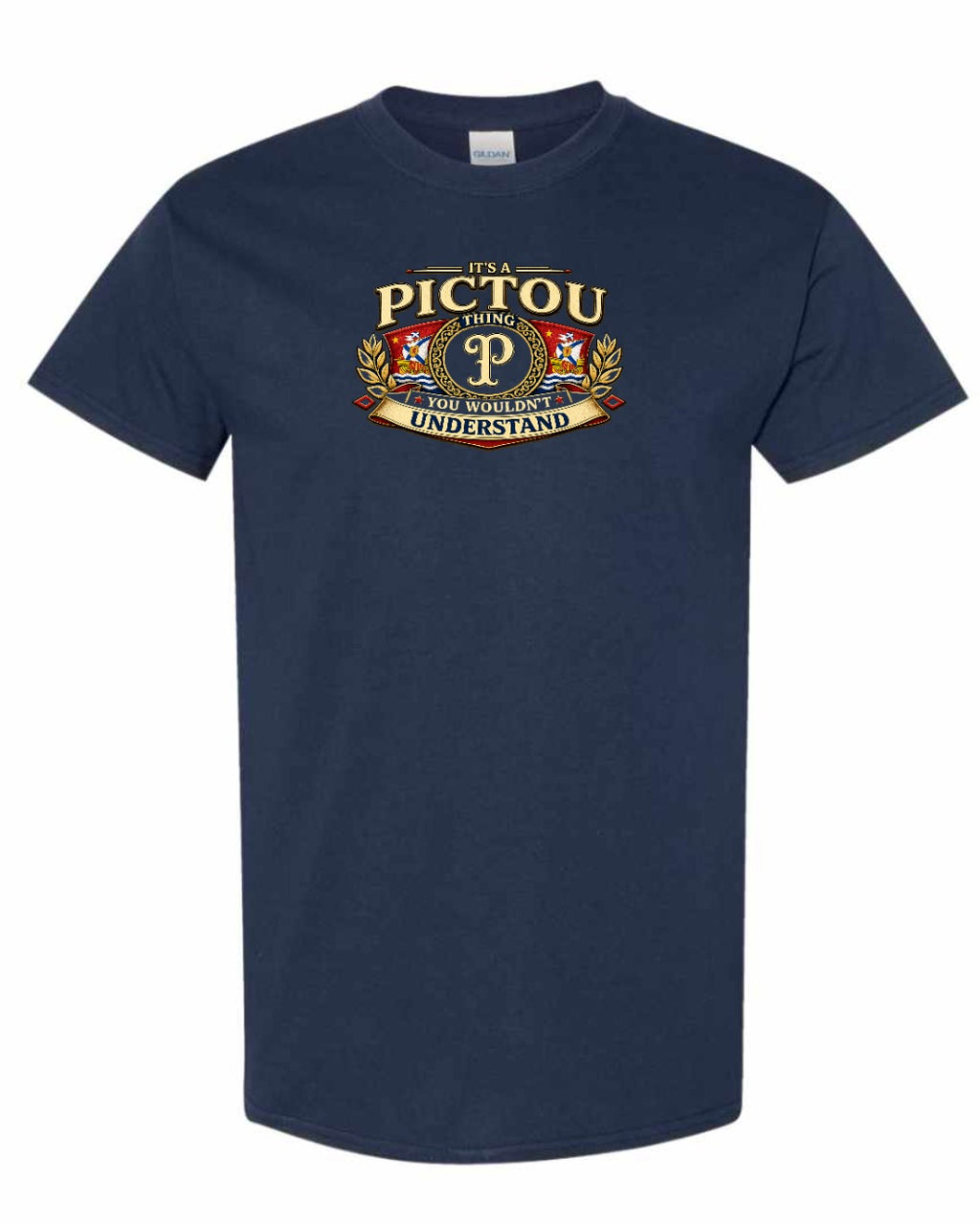 Pictou Understand Men's Tee in Navy