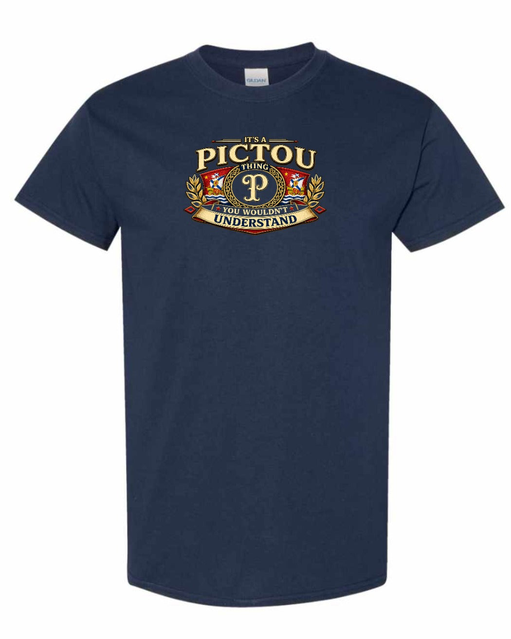 Pictou Understand Men's Tee in Navy