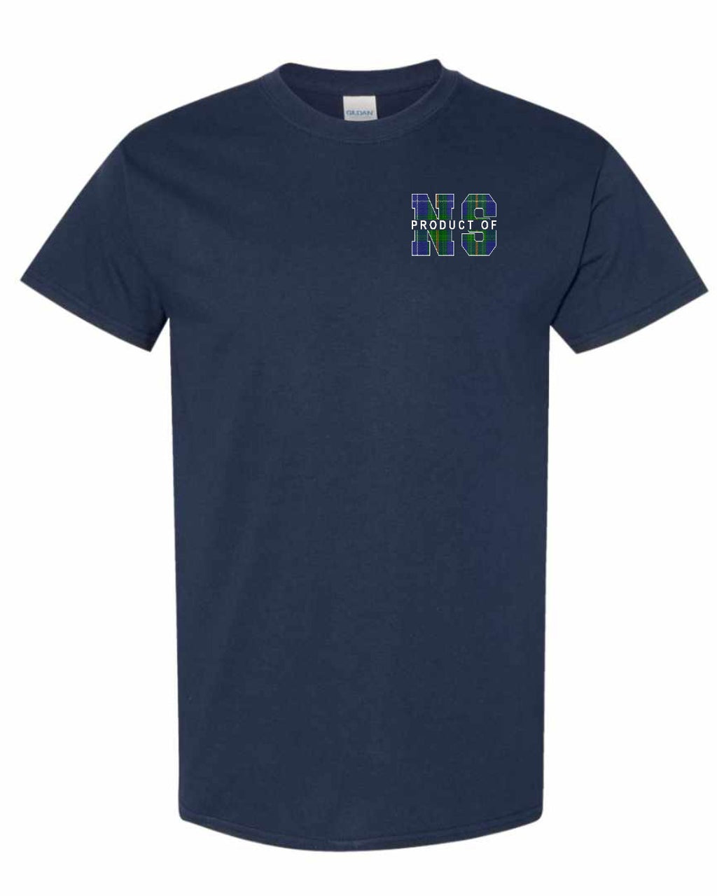 Product of NS Left Chest and Back Men's tee