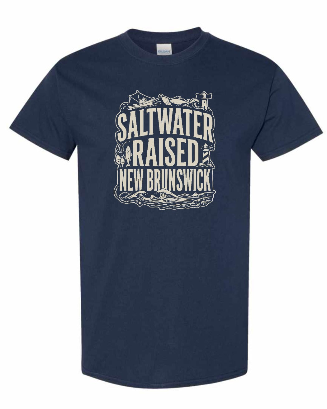 NB Saltwater Raised Folk Men's Tee
