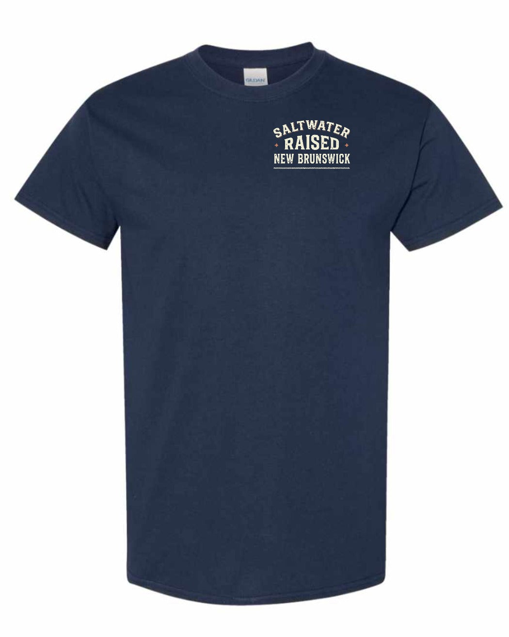 NB Saltwater Raised Sign Left Chest Men's Tee