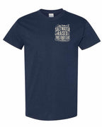 PEI Saltwater Raised Folk Left Chest Men's Tee