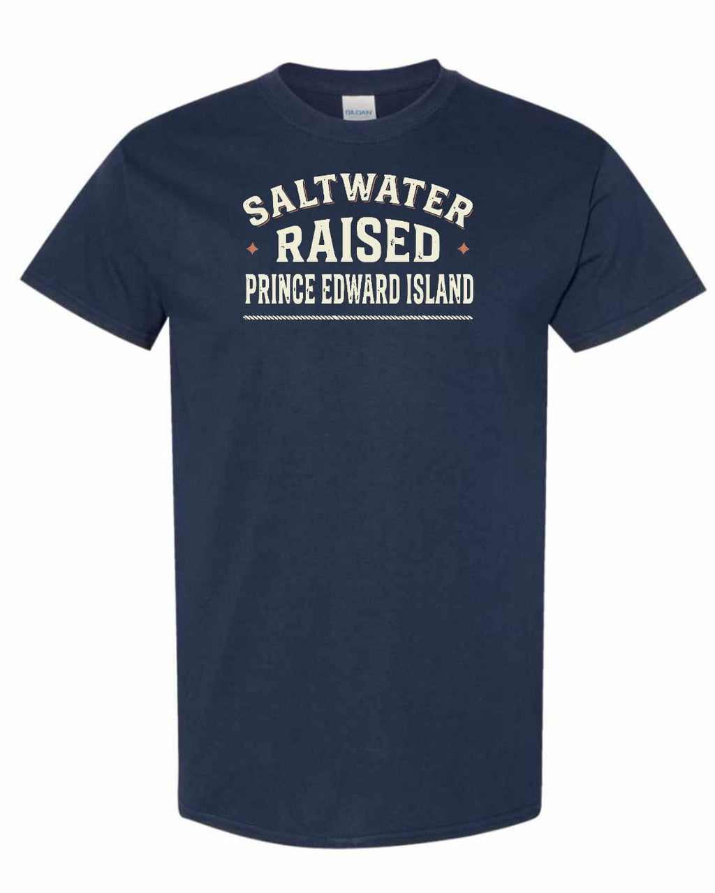 PEI Saltwater Raised Sign Men's Tee
