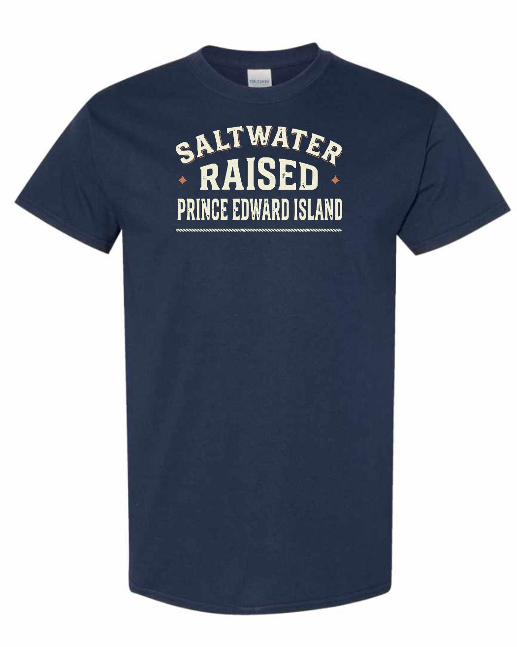 PEI Saltwater Raised Sign Men's Tee