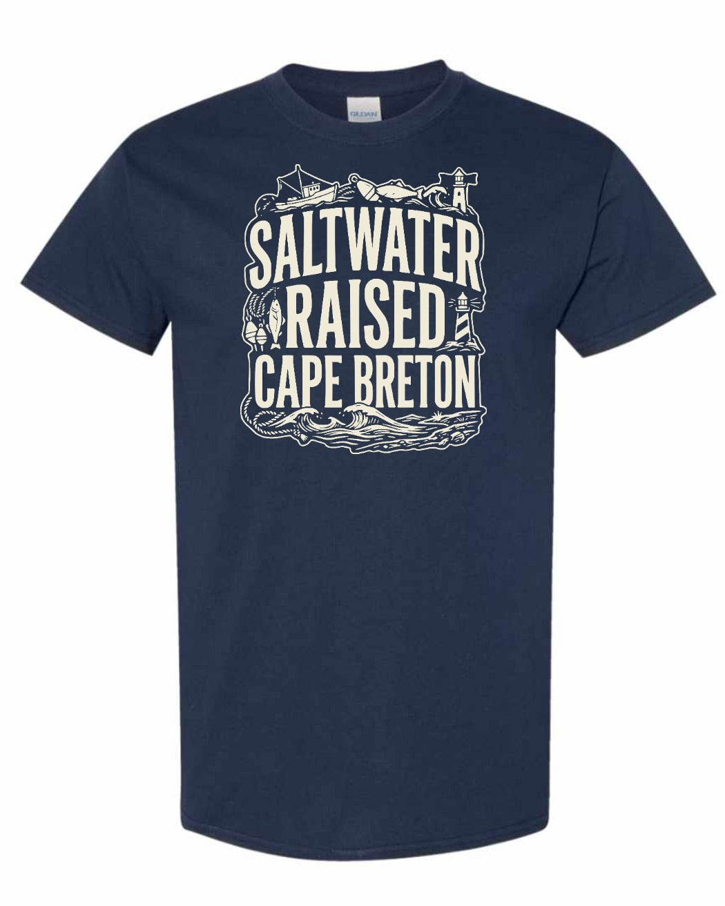 CB Saltwater Raised Folk Men's Tee