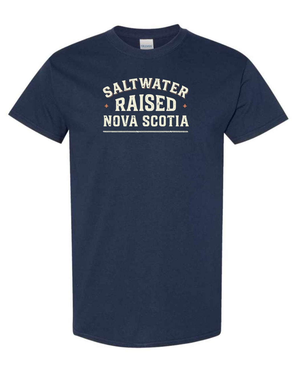 Saltwater Raised NS Sign Men's Tee
