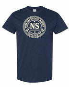 Work Hard Ns Men's Tee in Navy