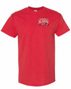 Newfoundland Guy Left Chest Men's Tee in Red