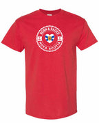 Born and Raised NS Heart Flag Men's Tee