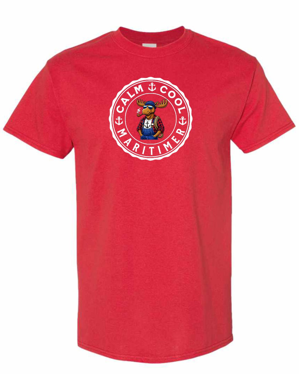 Calm Cool Maritimer Moose Men's Tee