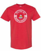 Pictou Born Raised Men's Tee in Red