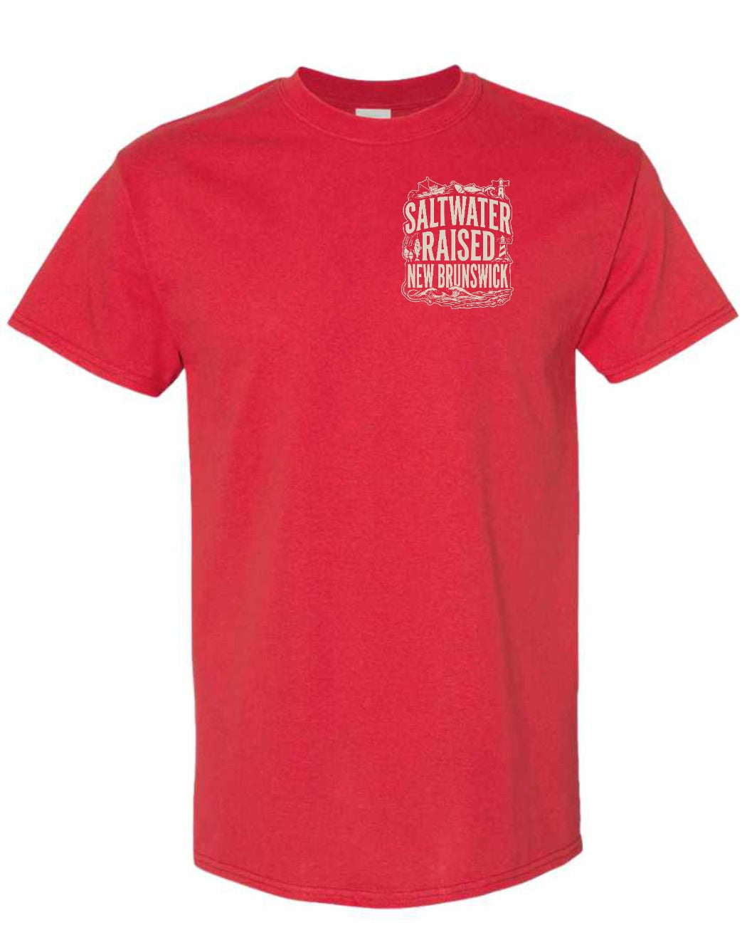 NB Saltwater Raised Folk Left Chest Men's Tee