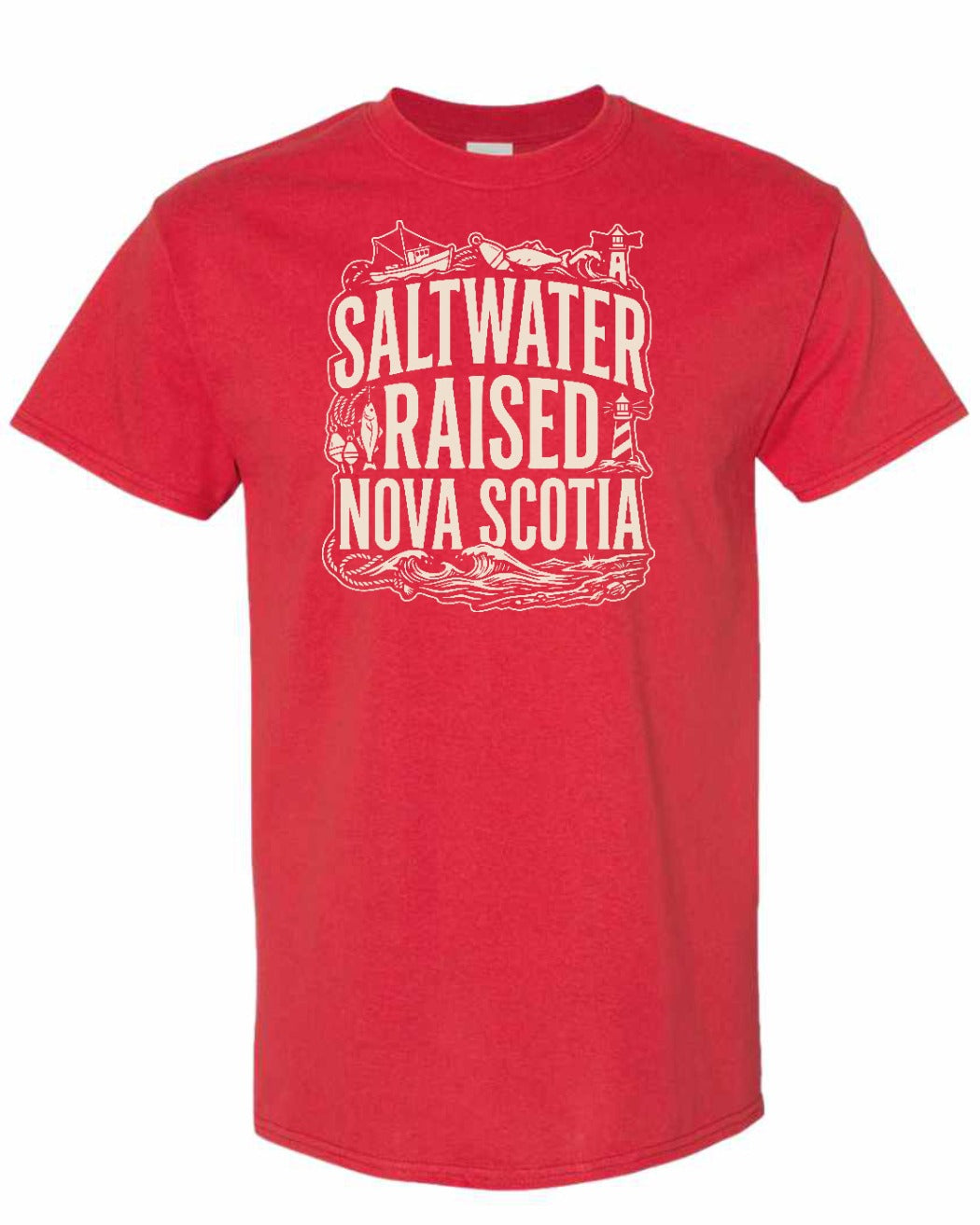Saltwater Raised NS Folk Men's Tee