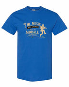 Muisic Will Continue Fiddle Men's Tee in Royal
