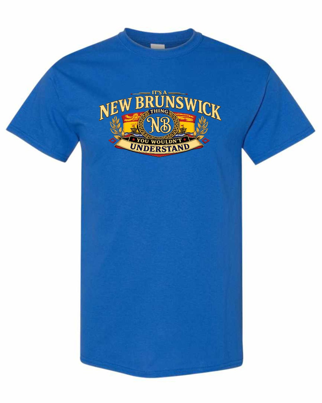 Nb Understand Full Front Men's Tee in Royal